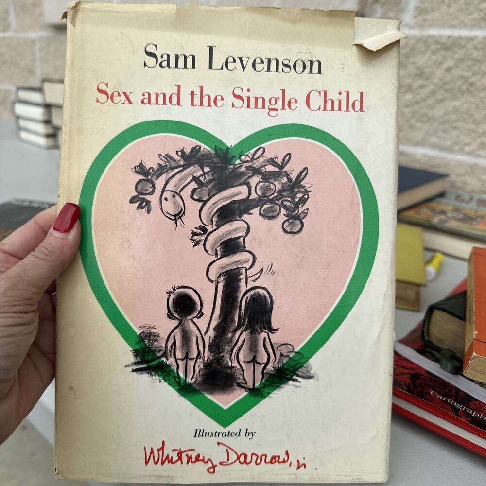 Vtg Book - Sex and the Single Child by Sam Levenson Hardcover Humor‎ Illustrated